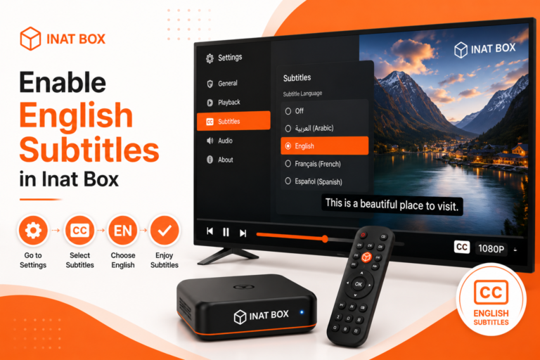 How to Enable English Subtitles in Inat Box