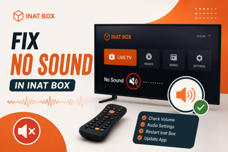 How to Fix Inat Box No Sound