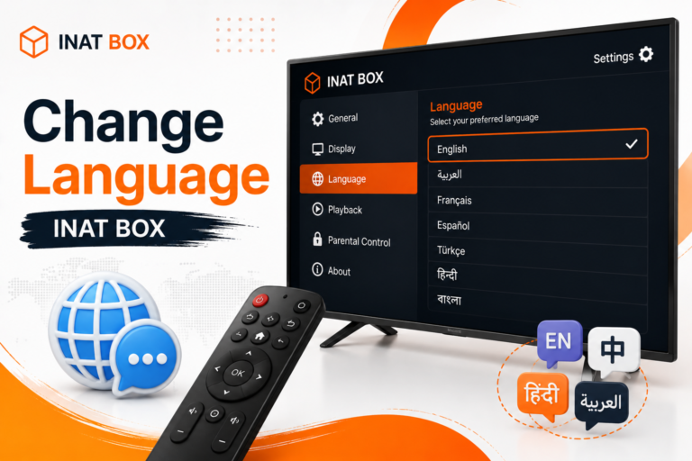 How to Change Language in Inat Box